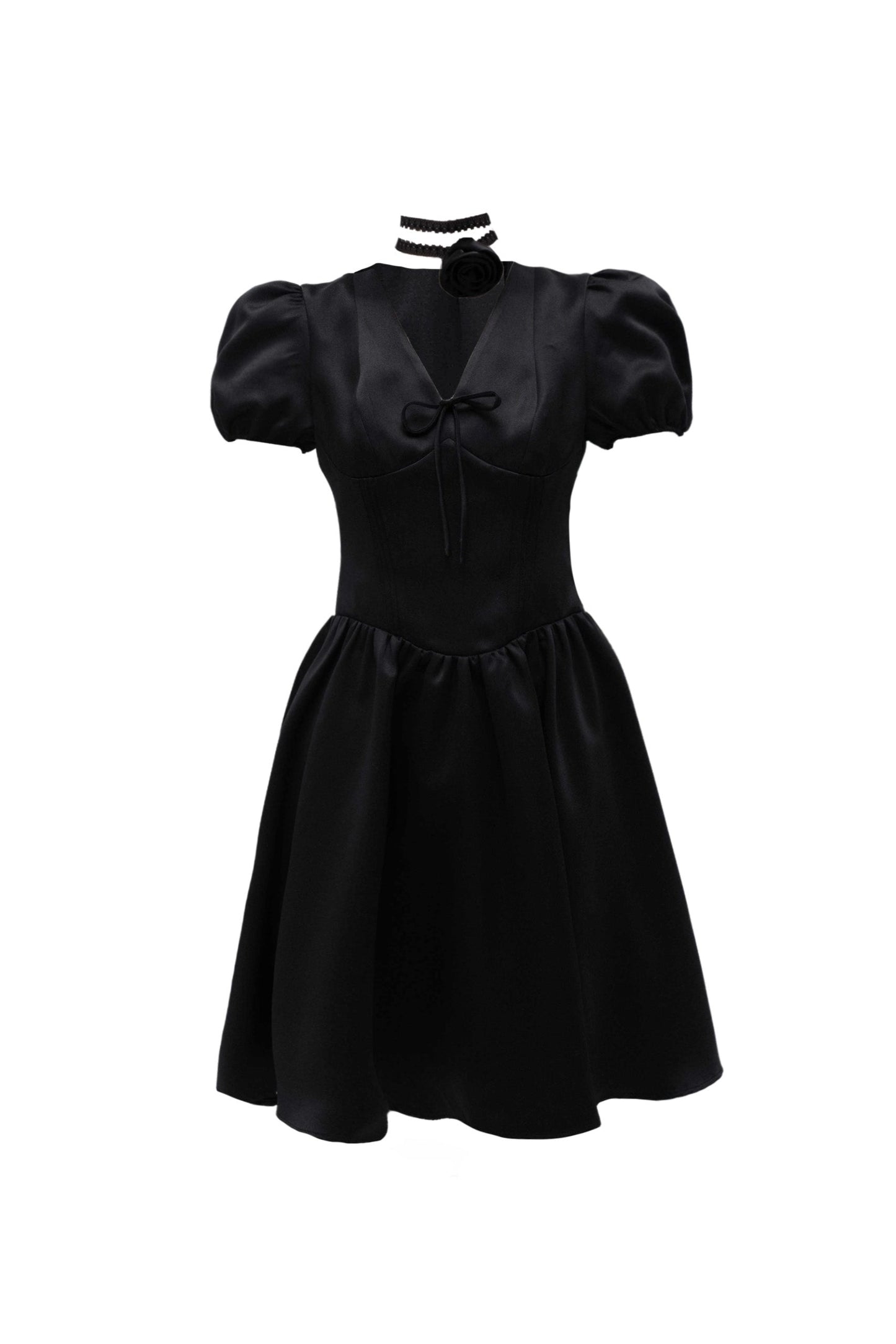 Nocturne Bubble Sleeve Dress