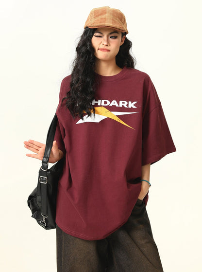 Dark Red Versatile T-Shirt