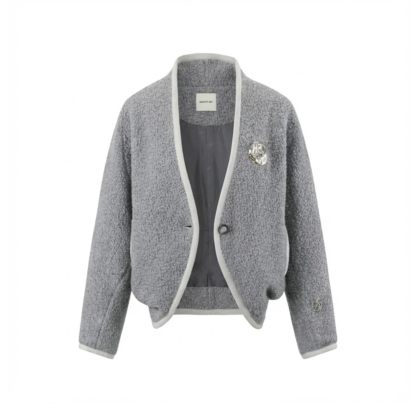 Batwing Wool Cocoon Coat Set-Up