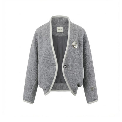 Batwing Wool Cocoon Coat Set-Up