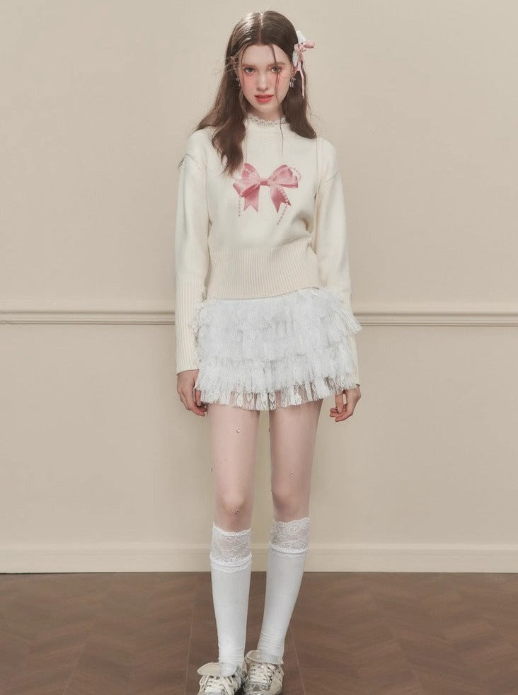 Bow Candy Sweater