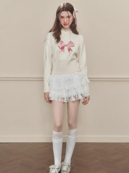 Bow Candy Sweater