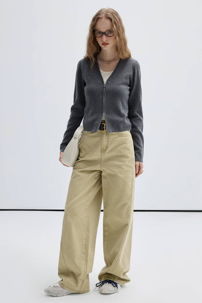 High-Waisted Commuter Slacks