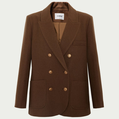 Loose British Tweed Blazer