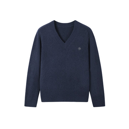 Soft Knit V-Neck Sweater