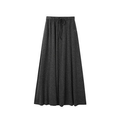 Elegant Knitted A-Line Skirt