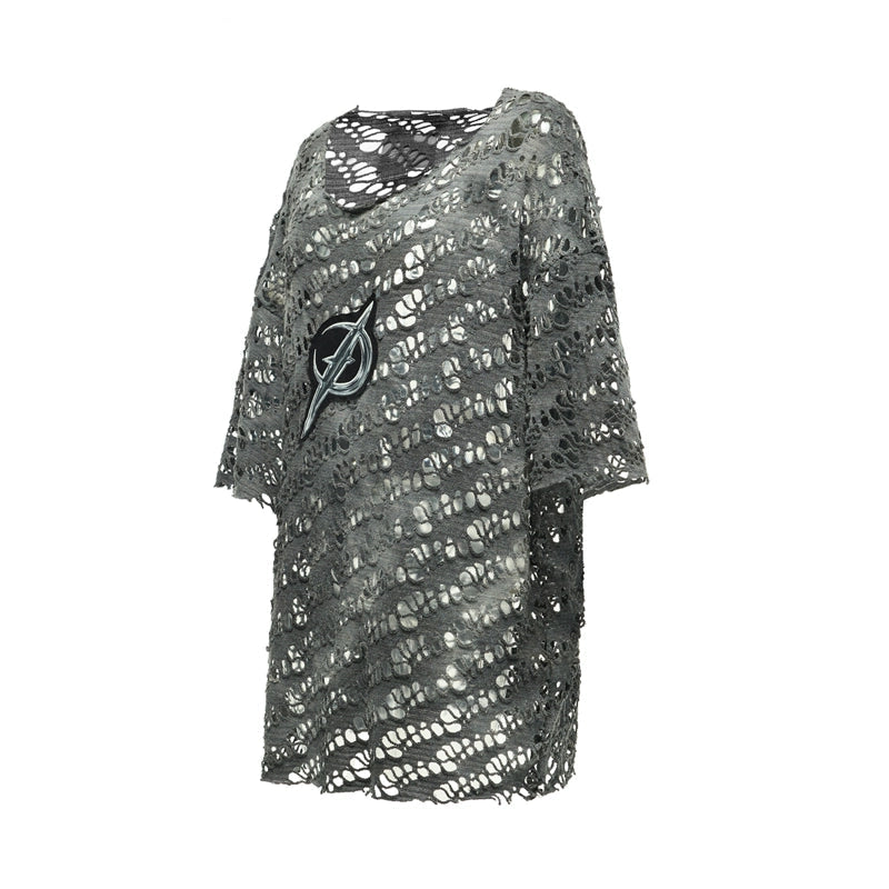 Moon Patch Hole T-Shirt