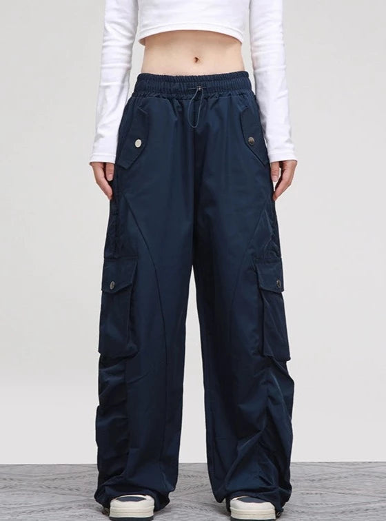 American Retro Straight Loose Pants