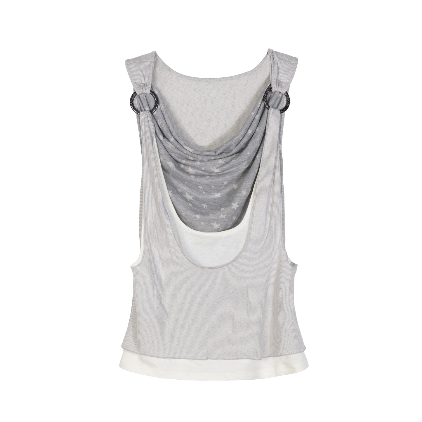Asymmetrical Retro Vest