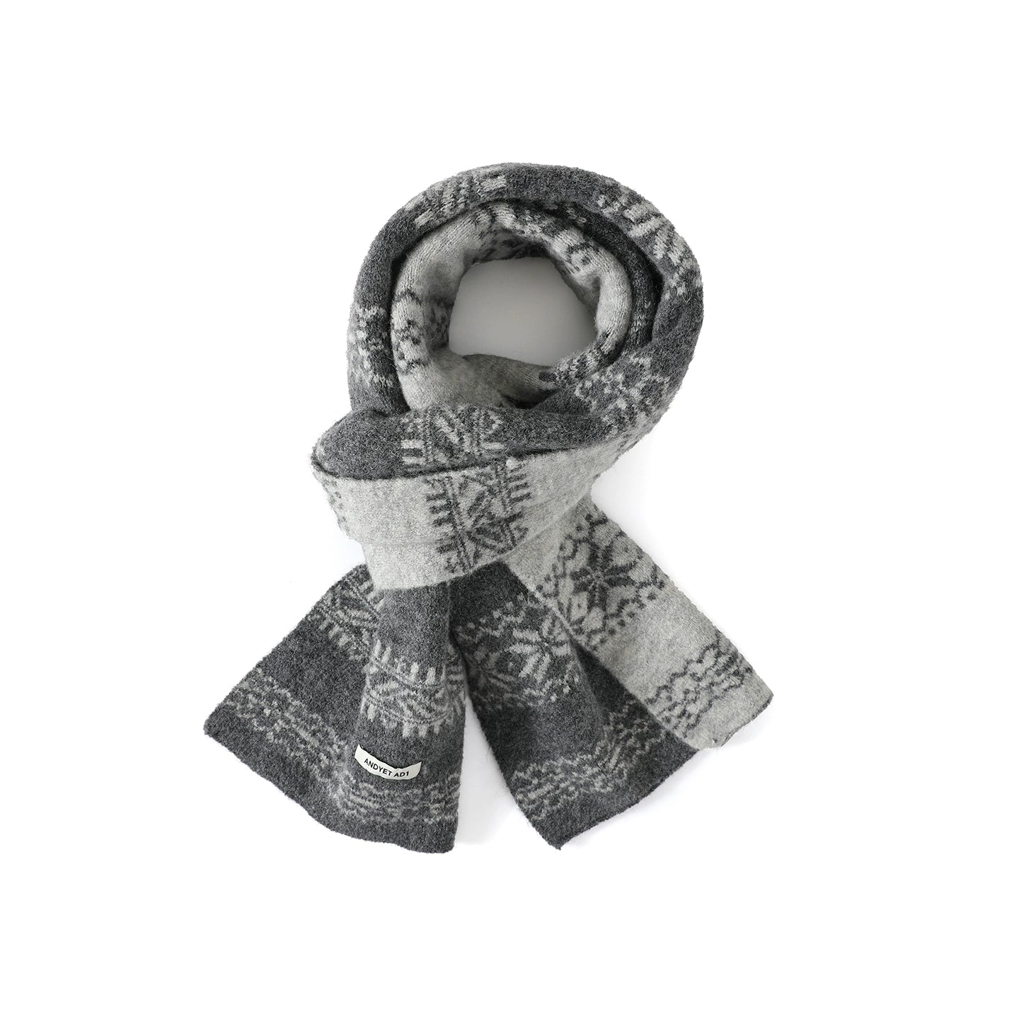 Fair Isle Jacquard Shawl