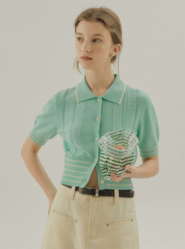 Vintage French Thin Sweater Top