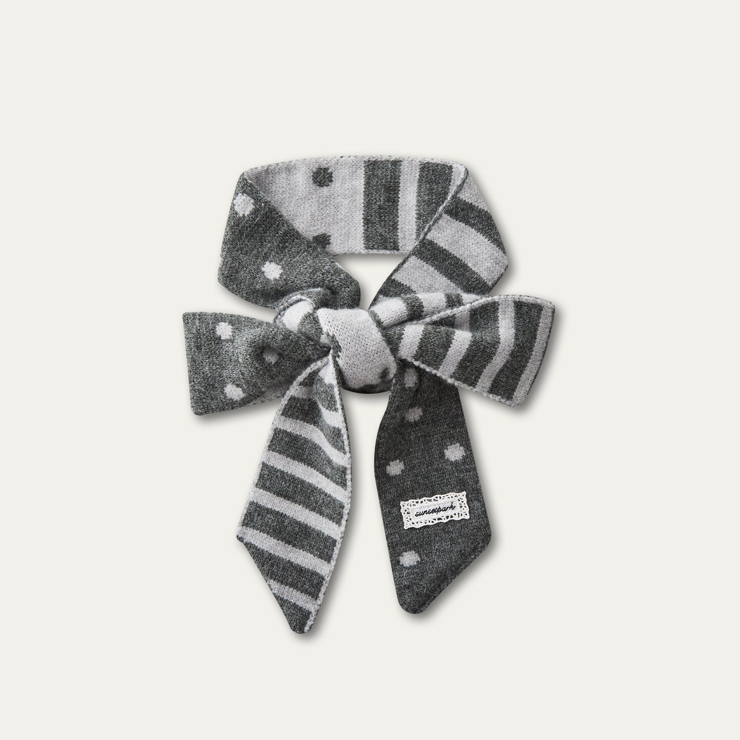 Retro Knitted Long Strip Scarf