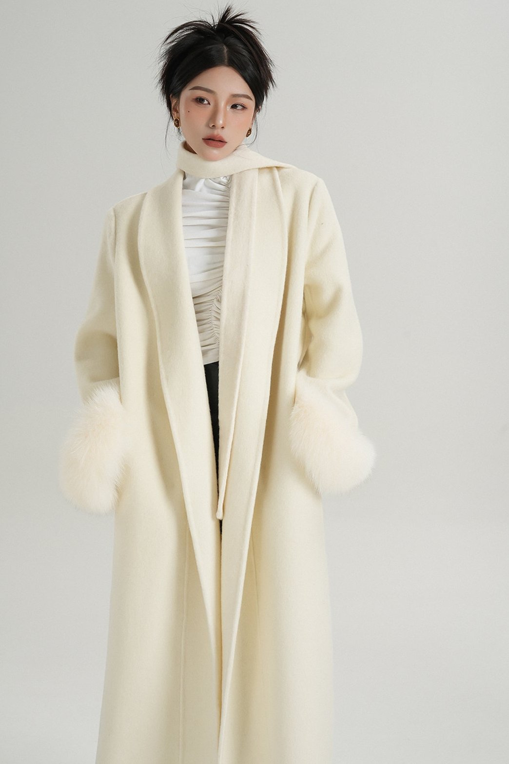 Rich Temperament Woolen Jacket