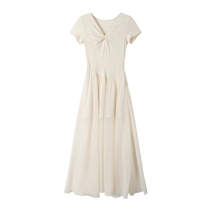 Twist Summer A-Line Dress