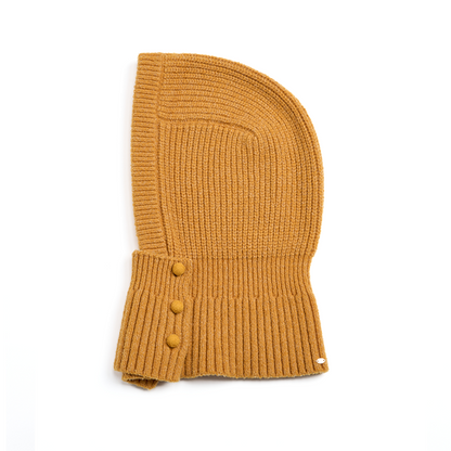 Sheep Wool Blend Knitted Balaclava