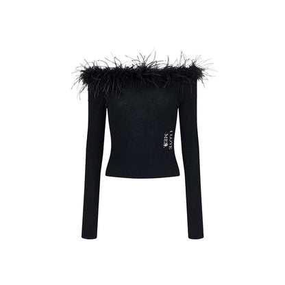 Heavy Industry Detachable Knitwear Top