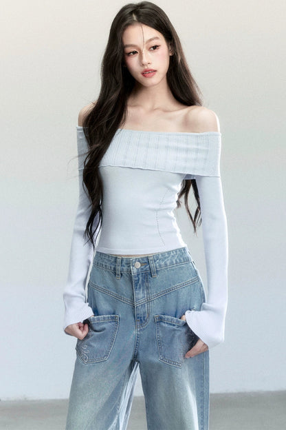 Fragile Layered Knit Top