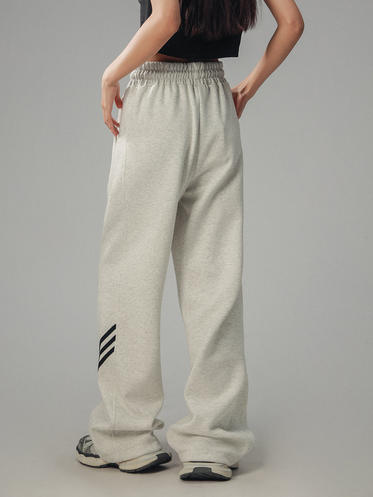 Amerikanische Retro Drei-Barren-Sweat Pants