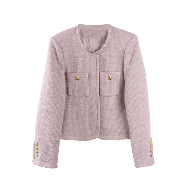 French Tweed Wool Jacket