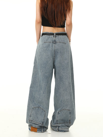 Wide Leg Retro Loose Long Pants