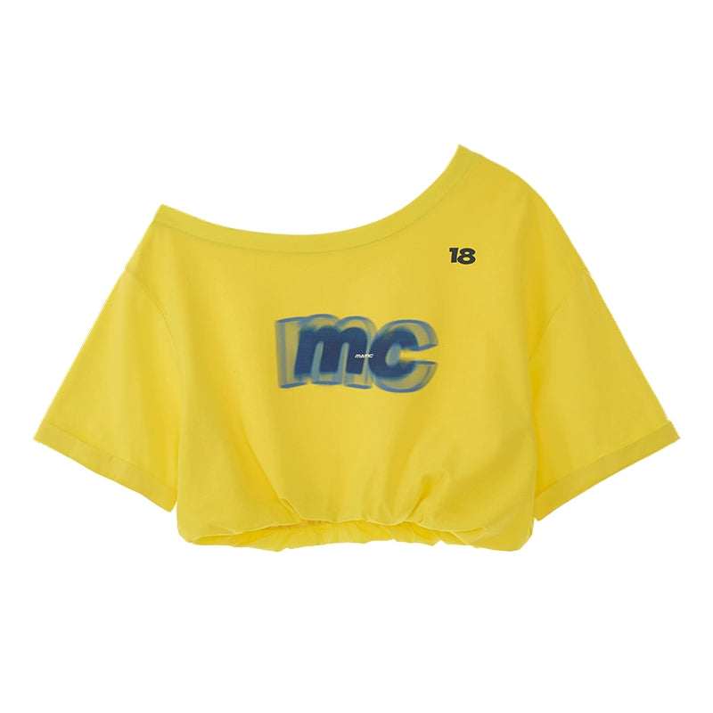 Casual Shoulder Cutout Tee