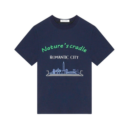 Romantic City Graphic Tee T-Shirt