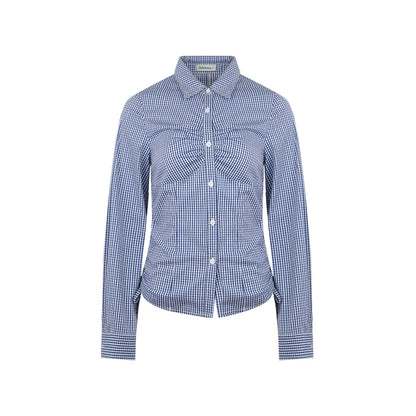 Nap Pleated Slim Spring Shirt