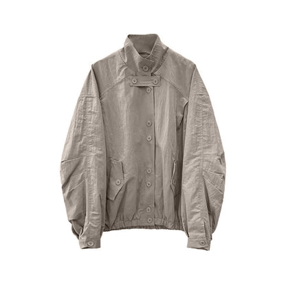 Houndstooth Short Cargo Jacket