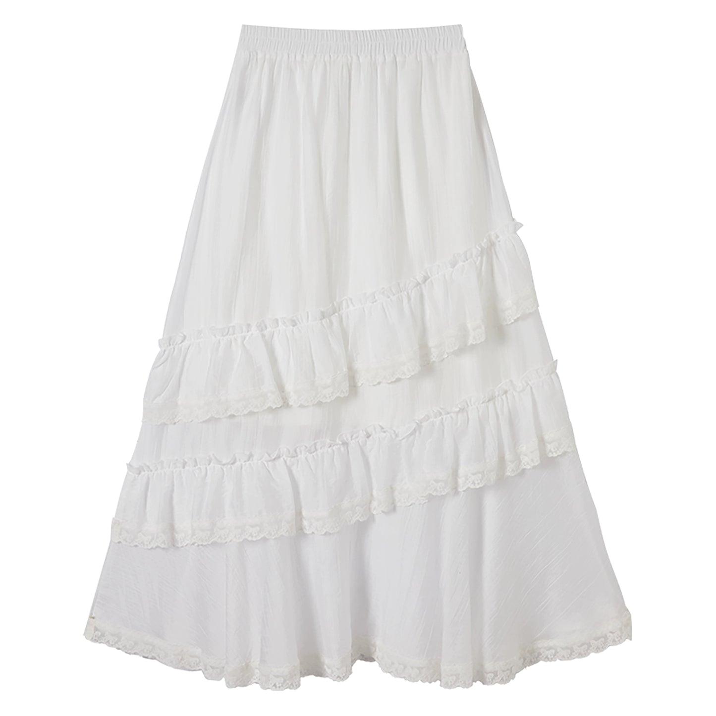 Romantic Lace Maxi Skirt