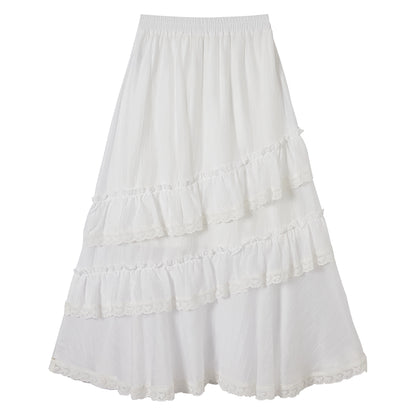 Romantic Lace Maxi Skirt