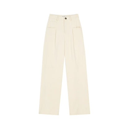 Loose Straight Wide-leg Pants