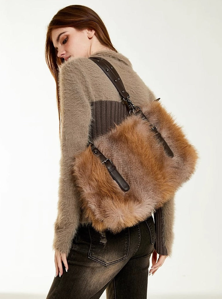 American Vintage Fur Plush Bag