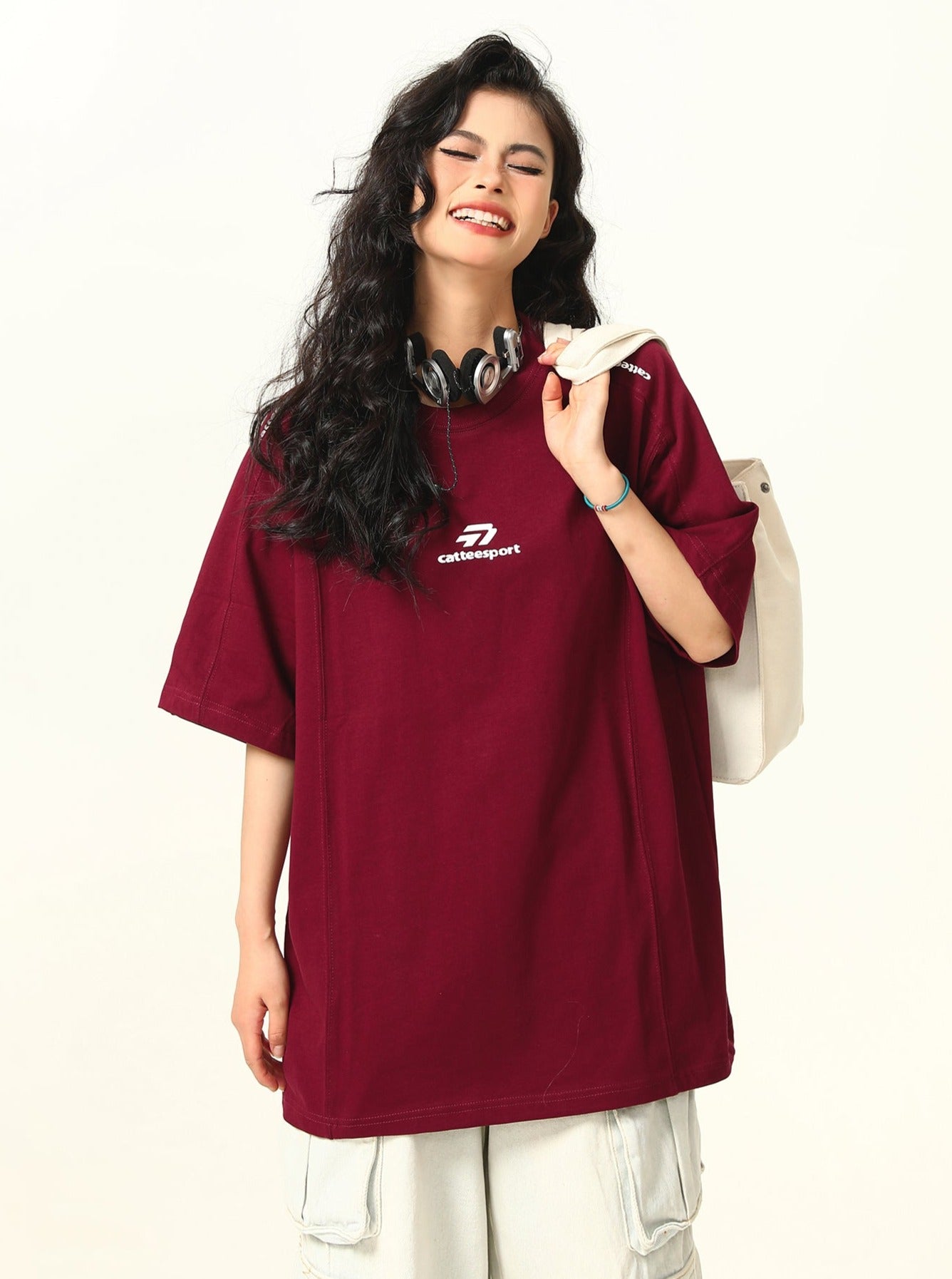 Dark Red High-End T-Shirt