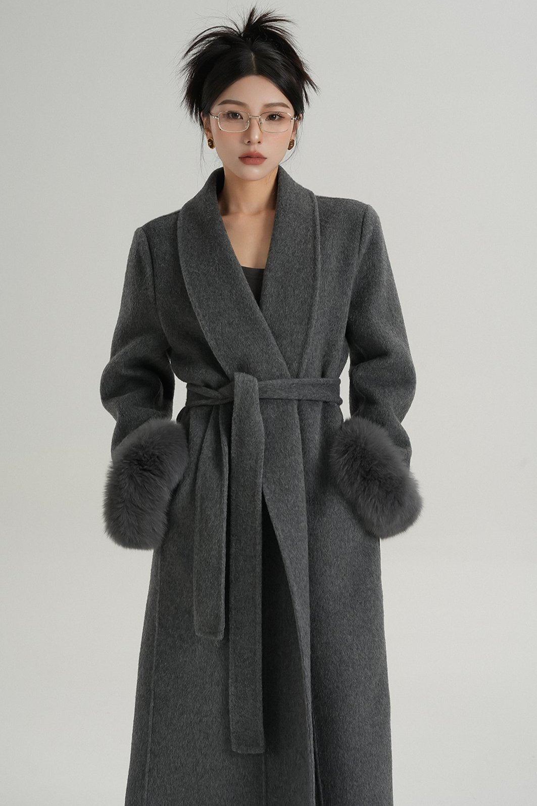 Rich Temperament Woolen Jacket