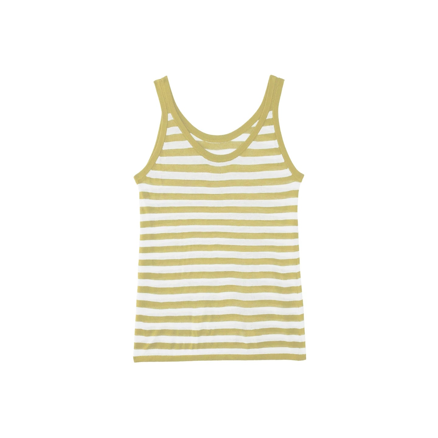 Tencel Knit Striped Two-Piece Set-Up
