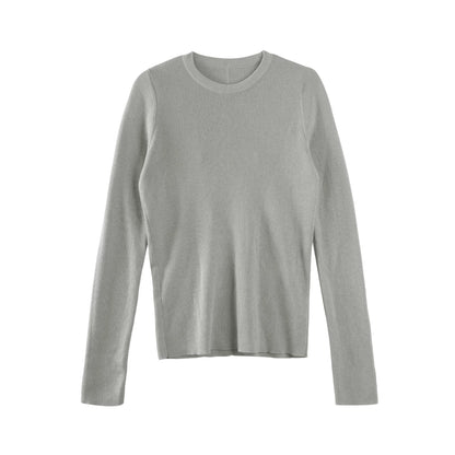 Mehrfarbiger Wollstrickpullover