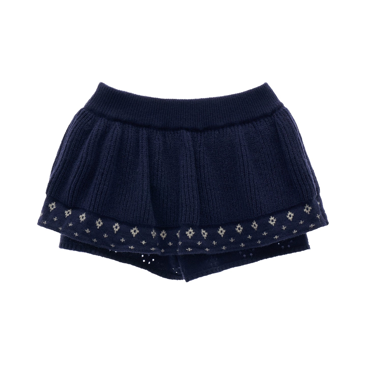 Star Jacquard Sweater Top Set-Up