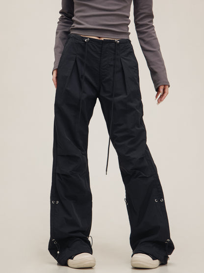 American Vintage Drawstring Bootcut Leg Pants