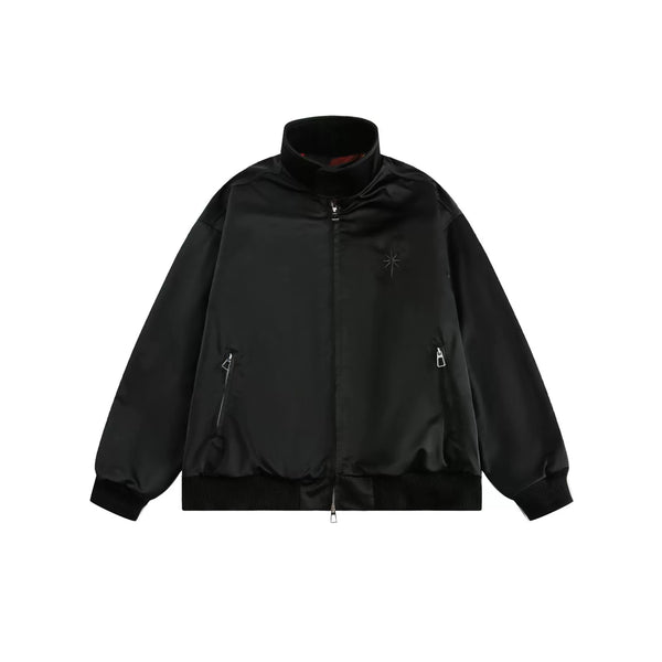 Autumn High Collar Long-Sleeved Coat