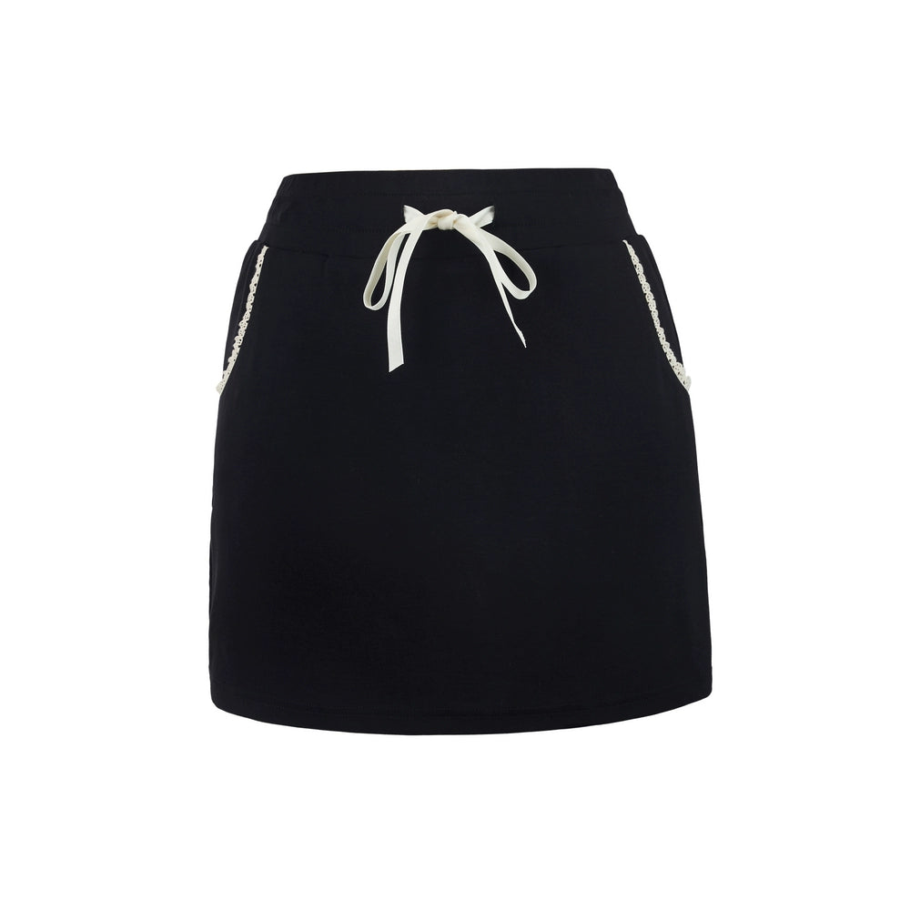 Vintage Black Sports Skirt