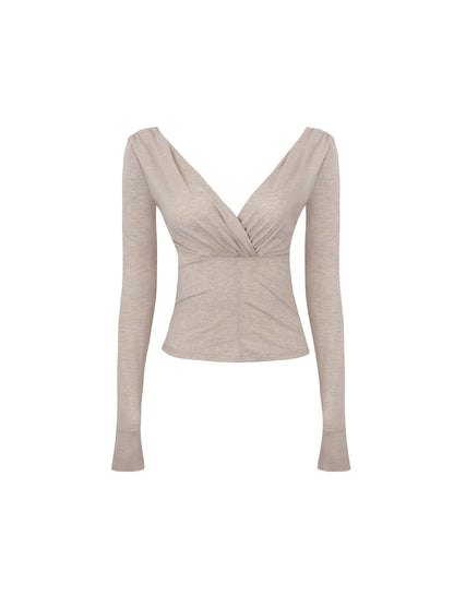 Spice V-neck Maxi Skirt Top Set-Up