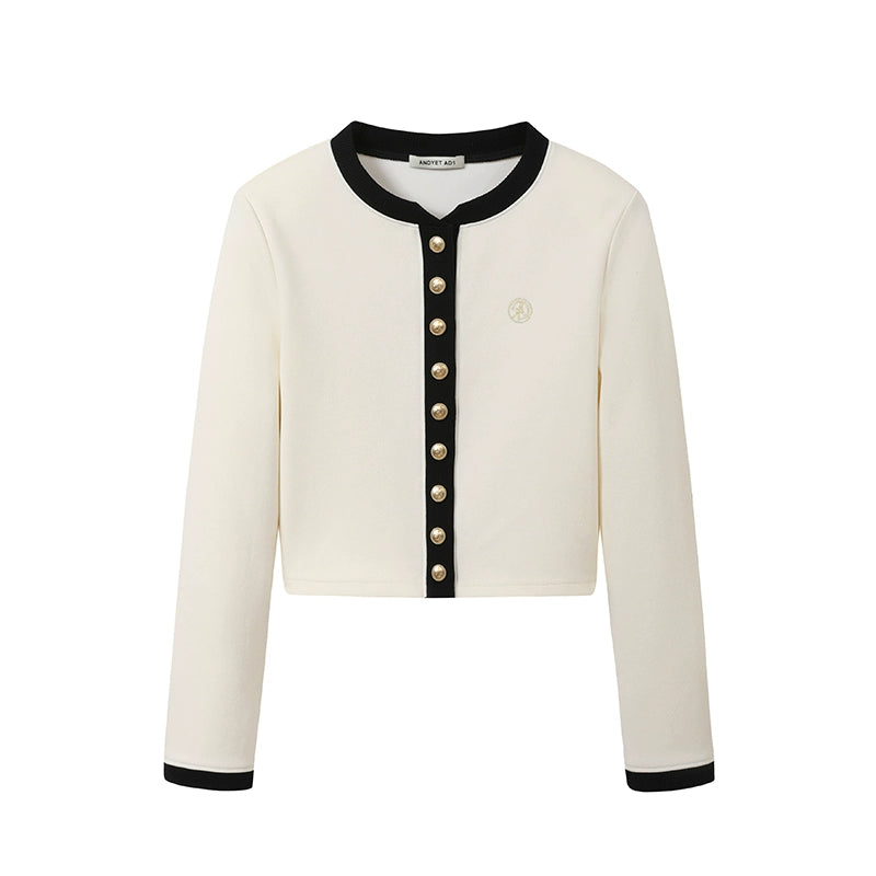 Luxury Short Knit Cardigan Set-Up