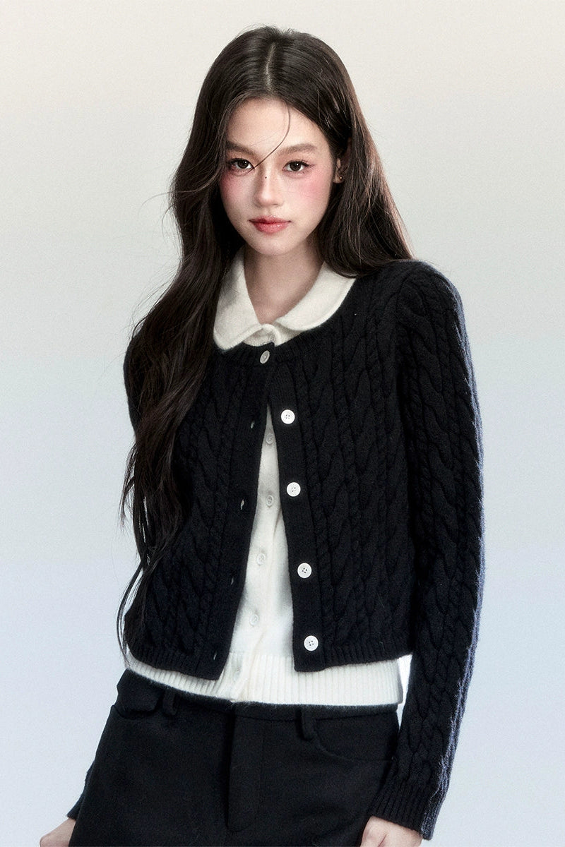 Velvet Mist Knitted Sweater