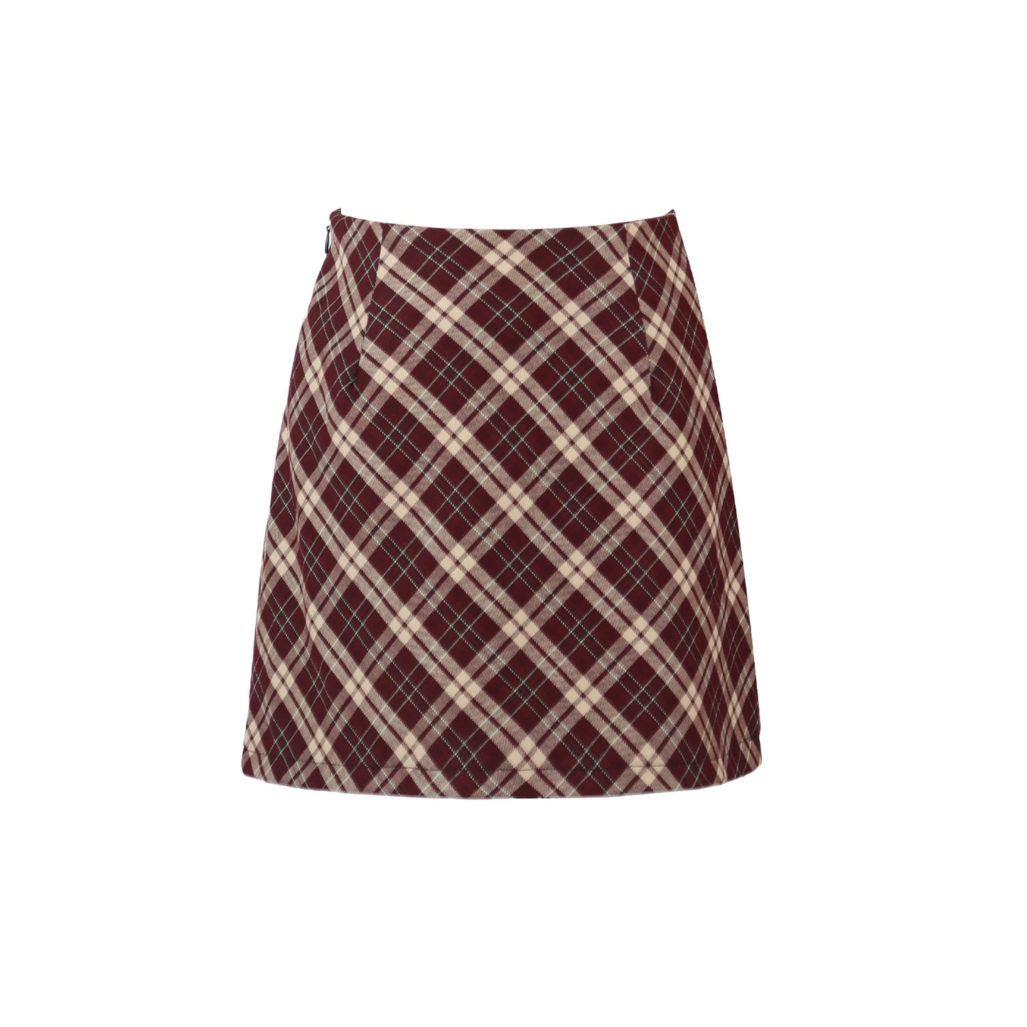 Versatile Gray A-Line Skirt