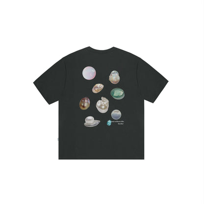 Pearl Print Short Sleeve T-Shirt