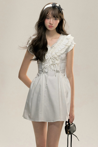 Afternoon Pearl Lace Dress