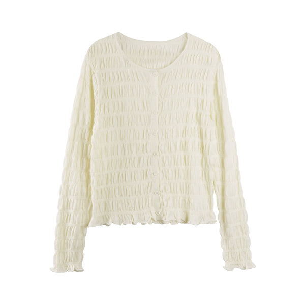 Woolen Slim Knit Cardigan & Sling Set-Up