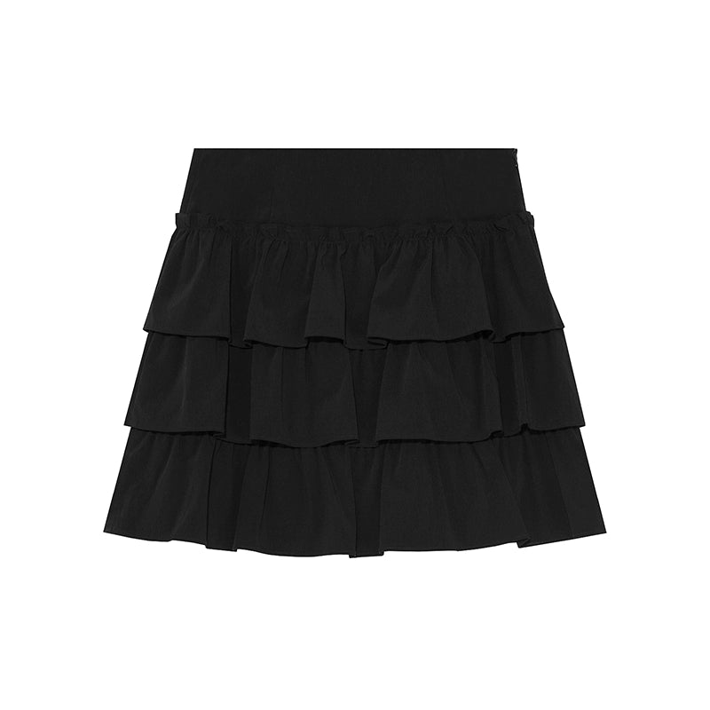 High-Waisted Slimming Cake Skirt