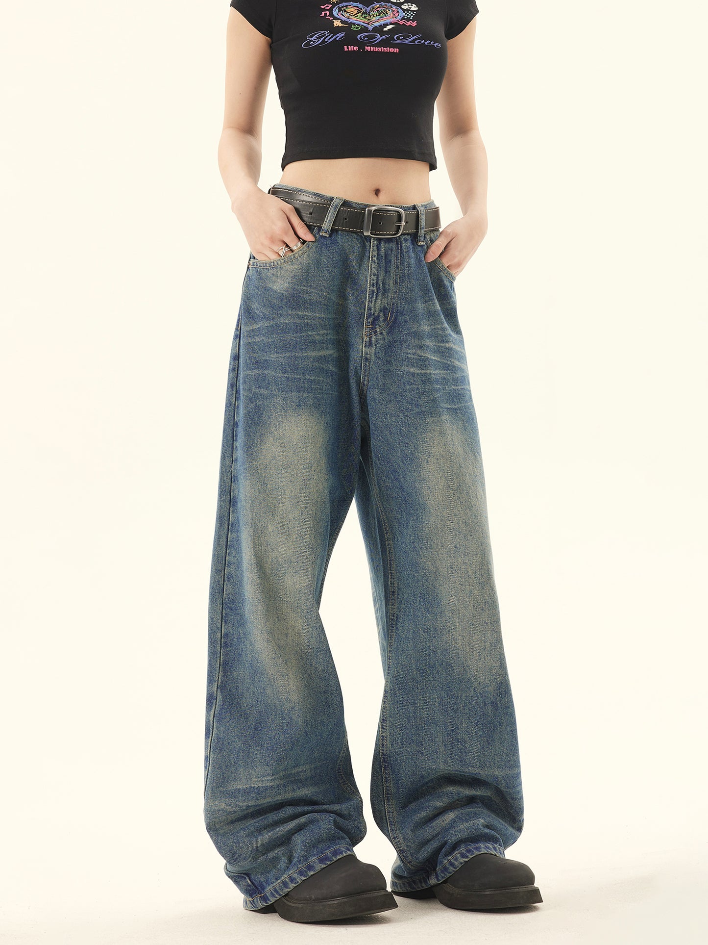 Retro Wash Cleanfit Jeans