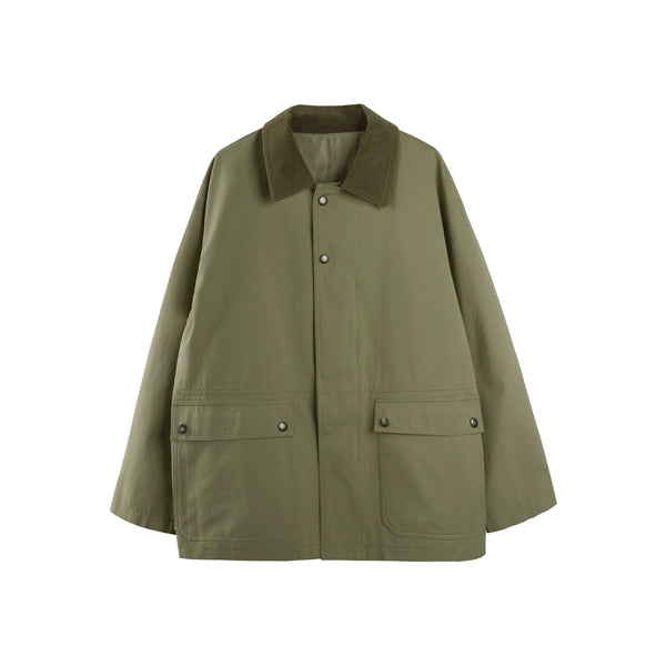 Relaxation Lapel Trench Coat